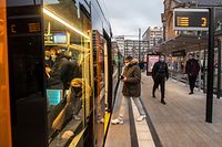 Lokales,Neue Tramlinie Bahnhof Gare.Öffentlicher Transport,Micro Trottoir,Foto: Gerry Huberty/Luxemburger Wort