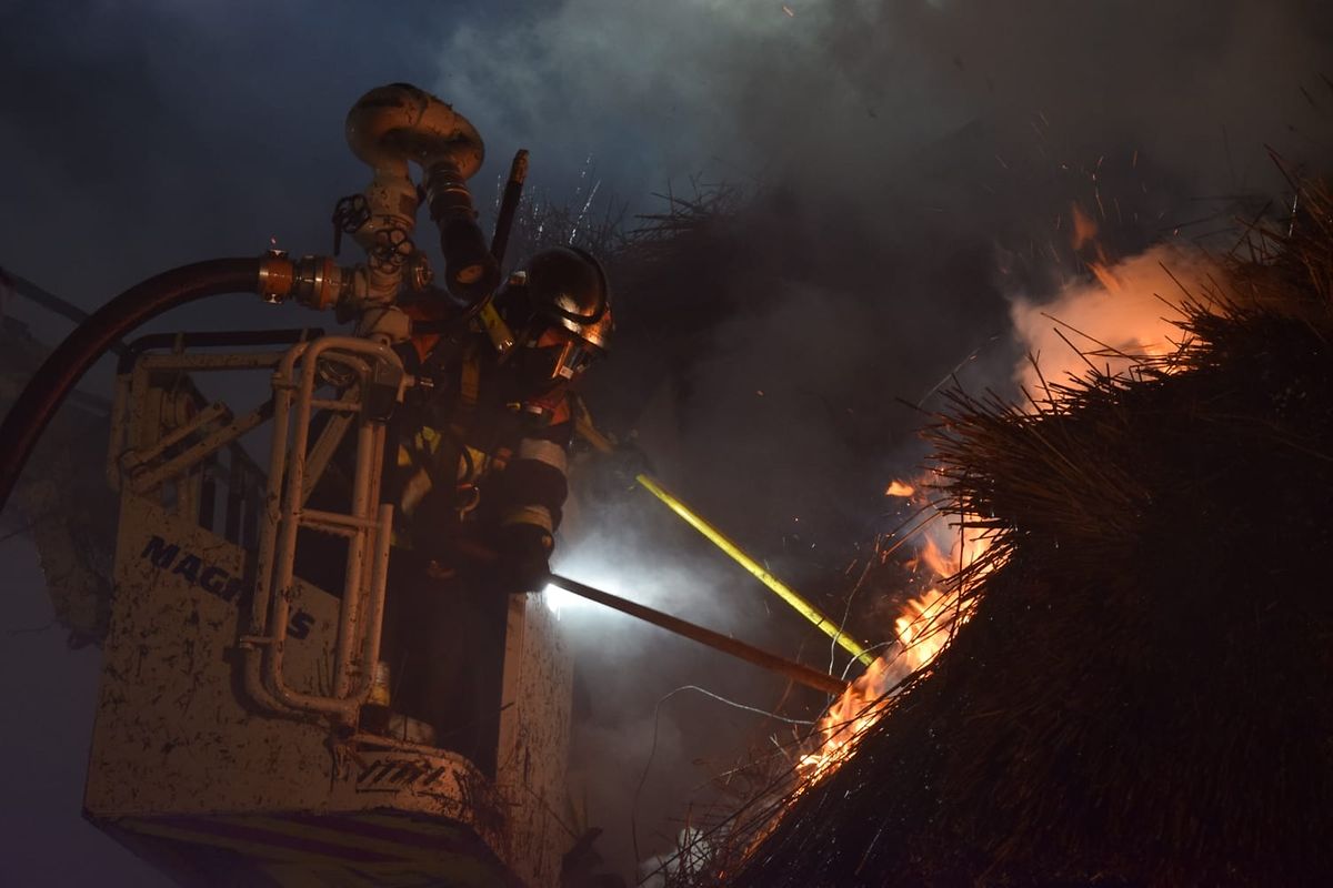 Bei dem Brand wurde niemand verletzt. 