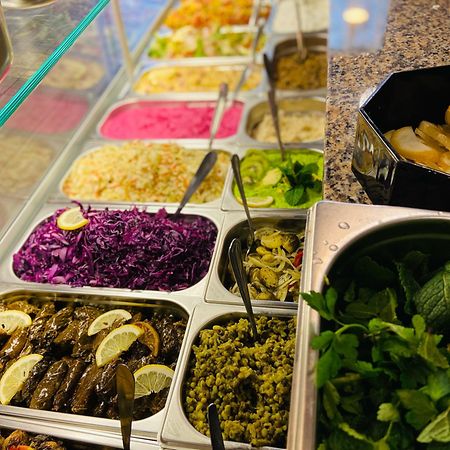 A vegan/vegetarian buffet for two is just €28 at the Green Olive 