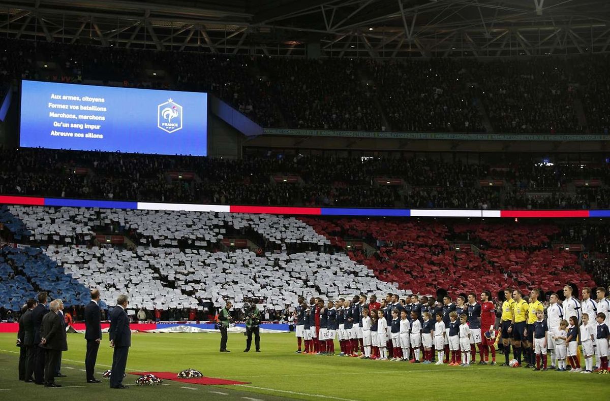 Moment de grande émotion à Wembley
 