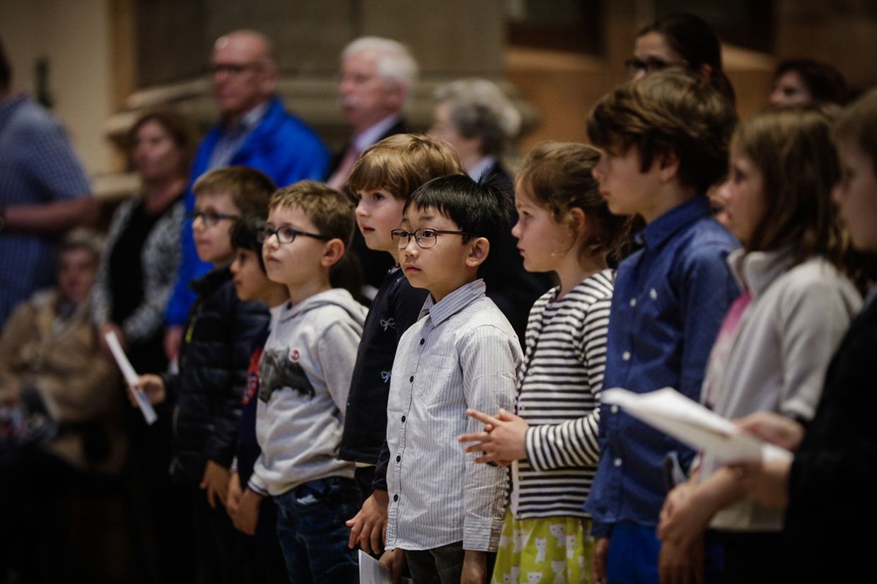 Messe für die Schulen von St.-Sophie.