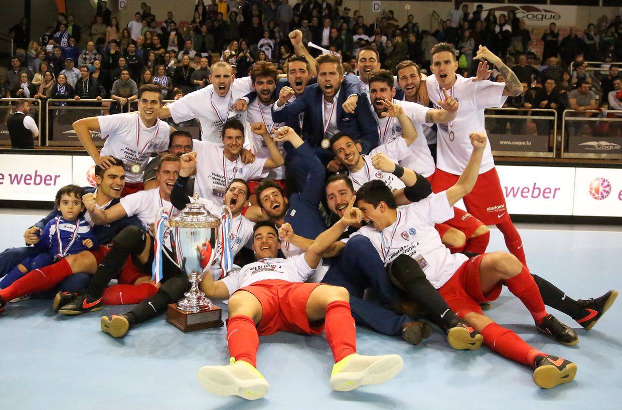A primeira Taça do Luxemburgo de futsal foi conquistada pelo SC Bettembourg
