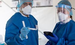 Lokales, Politik,  Corona Virus Covid-19, Large Scale  Testing, Corona Test, Teststation Hollerich, Foto: Guy Wolff/Luxemburger Wort