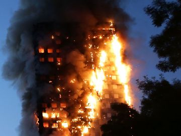 Zwölf Tote, über 80 Verletzte: Flammen-Inferno im Hochhaus