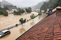 Hochwasser in Vianden - Foto: Sophie Hermes