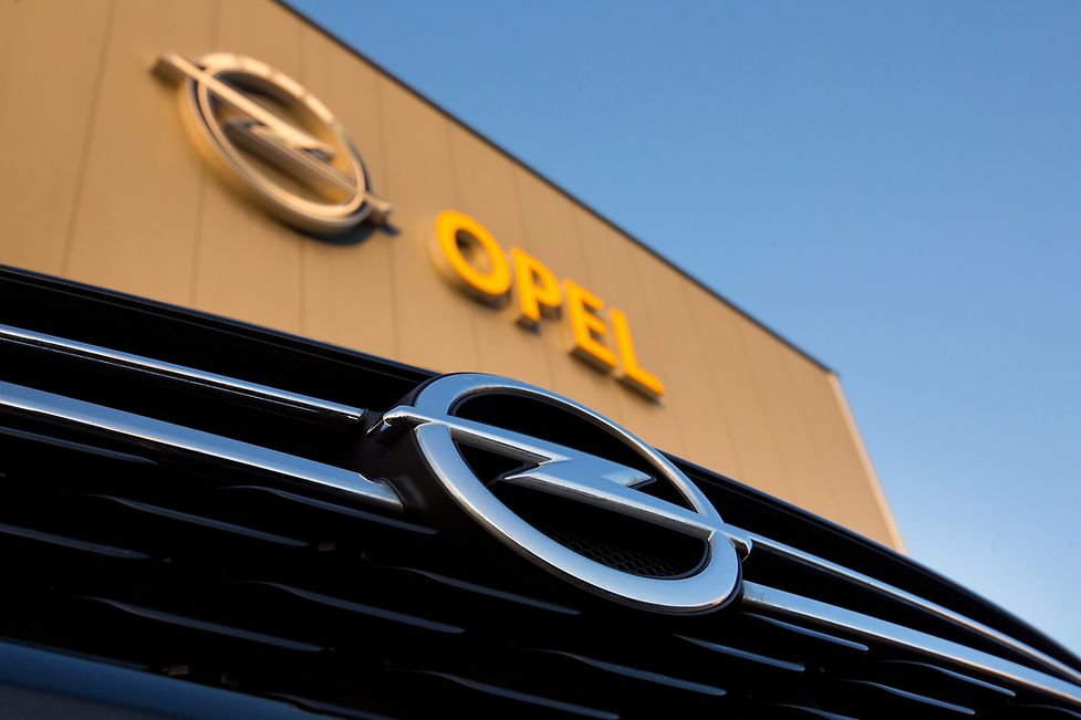 An Opel dealership in Berlin