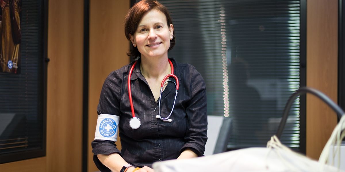 Dr. Marie-Anne Bisdorff bereitet ihre Tätigkeit bei „Médecins du Monde“ in Luxemburg sehr viel Freude.