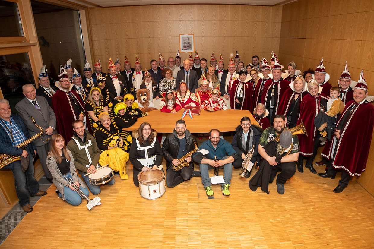 Karnevalsprinzenpaar Petingen  - Pétange -  - 28/02/2020 - photo: claude piscitelli