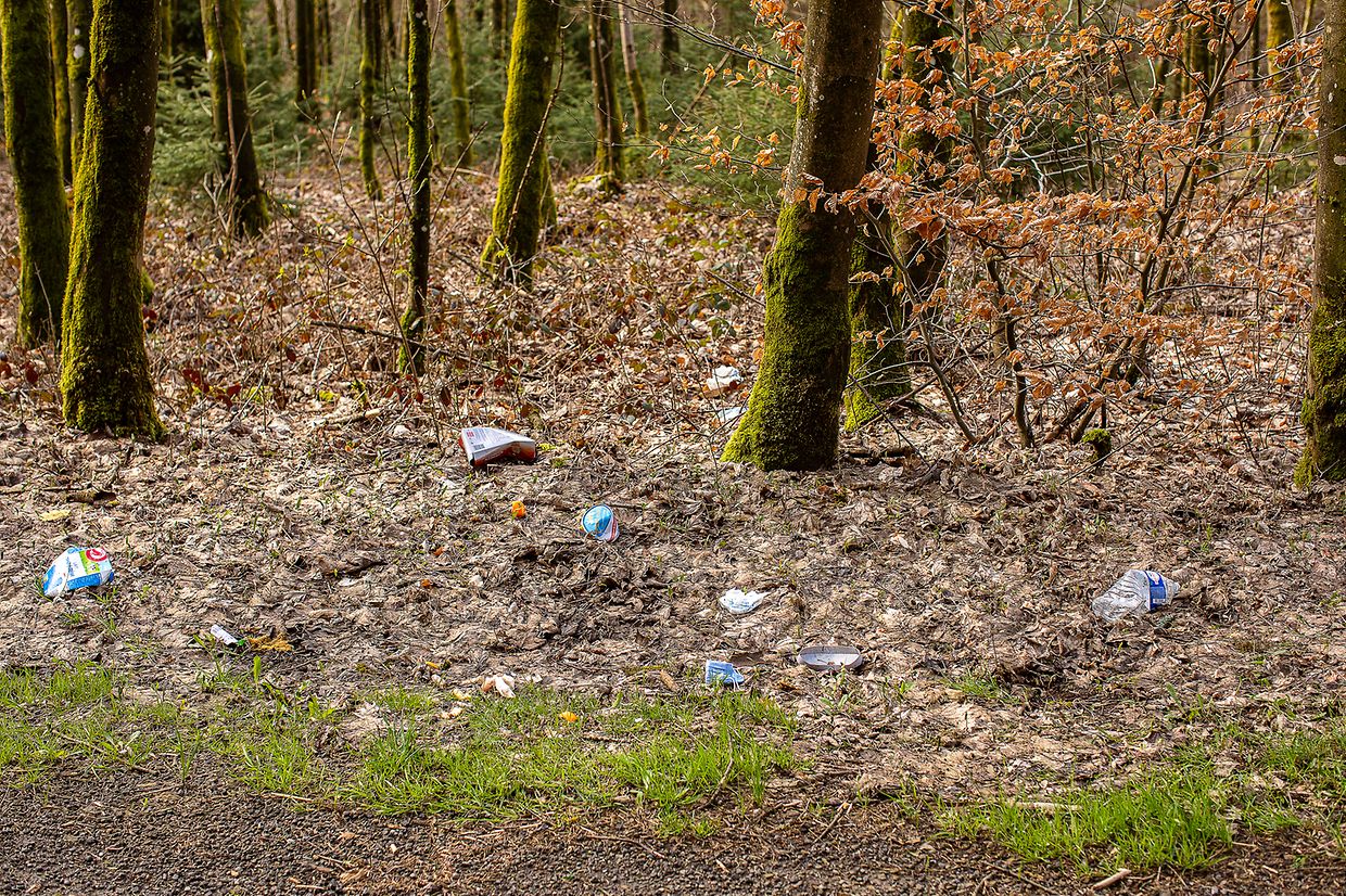 Müllhalde zwischen Grevels und Grosbous