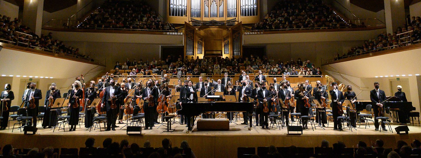 Après 2016 et 2018, Gustavo Gimeno et les musiciens de l'OPL retrouvent l'«Auditorio Nacional de Música» de la capitale espagnole.
