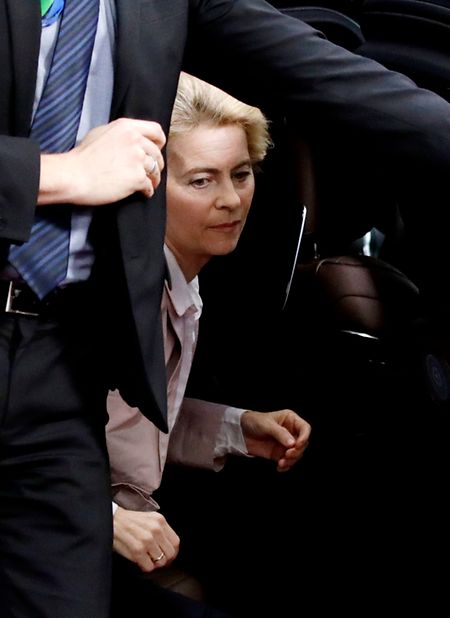 Ursula Von der Leyen forderte eine Neuverteilung der EU-Mittel.