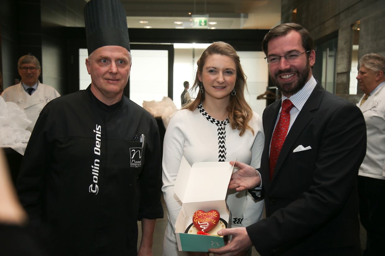 Ein kleines Präsent für das glückliche Paar.