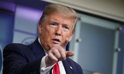 US President Donald Trump speaks during the daily briefing on the novel coronavirus, which causes COVID-19, in the Brady Briefing Room at the White House on April 13, 2020, in Washington, DC. (Photo by MANDEL NGAN / AFP)