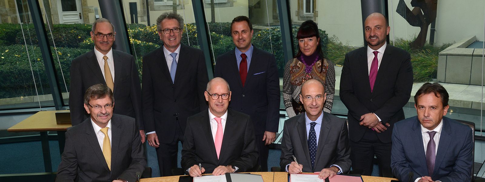 Der Vorvertrag über den Kauf der Immobilie wurde am Freitag von BCEE und ArcelorMittal unterzeichnet.