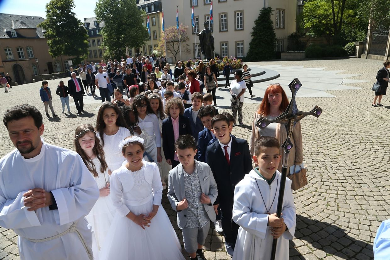 Messe für “ Lëtzebuerg Notre-Dame “ ( Bouneweg - Hamm).