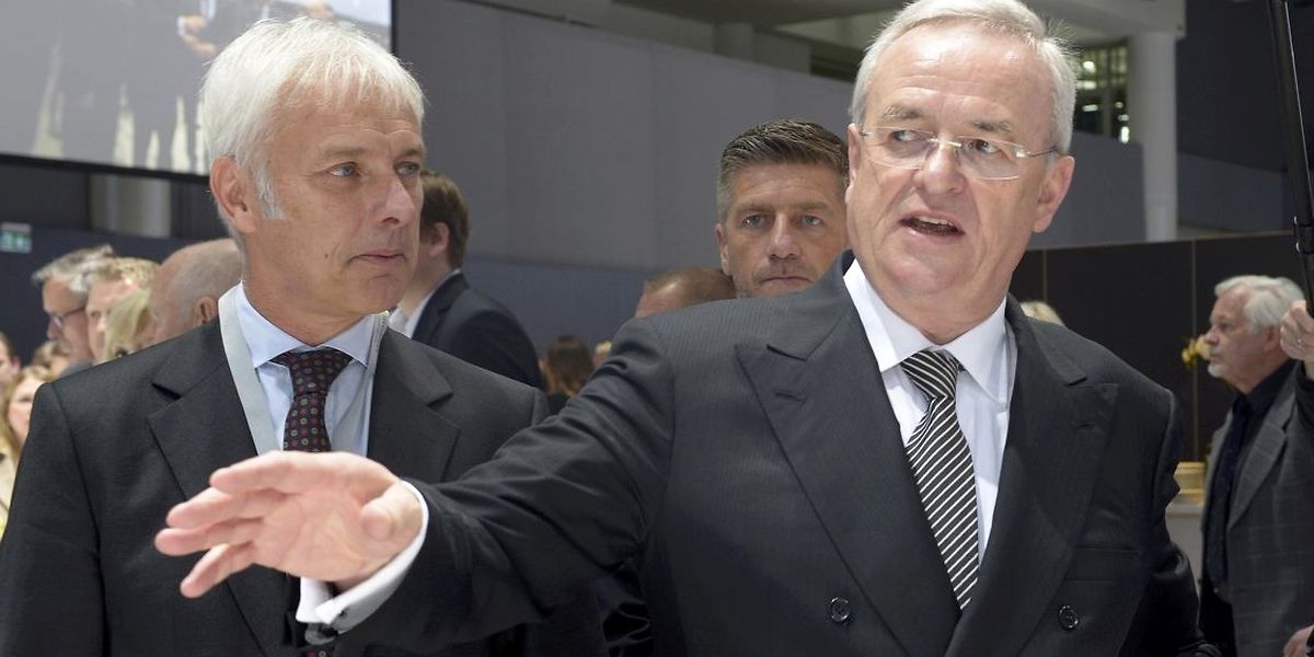 Porsche-Chef Matthias Müller (r.) wird als Nachfolger von VW-Vorstandschef Martin Winterkorn gehandelt.