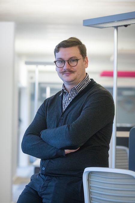 Benoit Petry, responsable d'exploitation du S-Hub de Yutz.