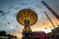 Bitte einsteigen: Ob sich das Kettenkarussell in diesem Jahr drehen wird, ist unsicher.