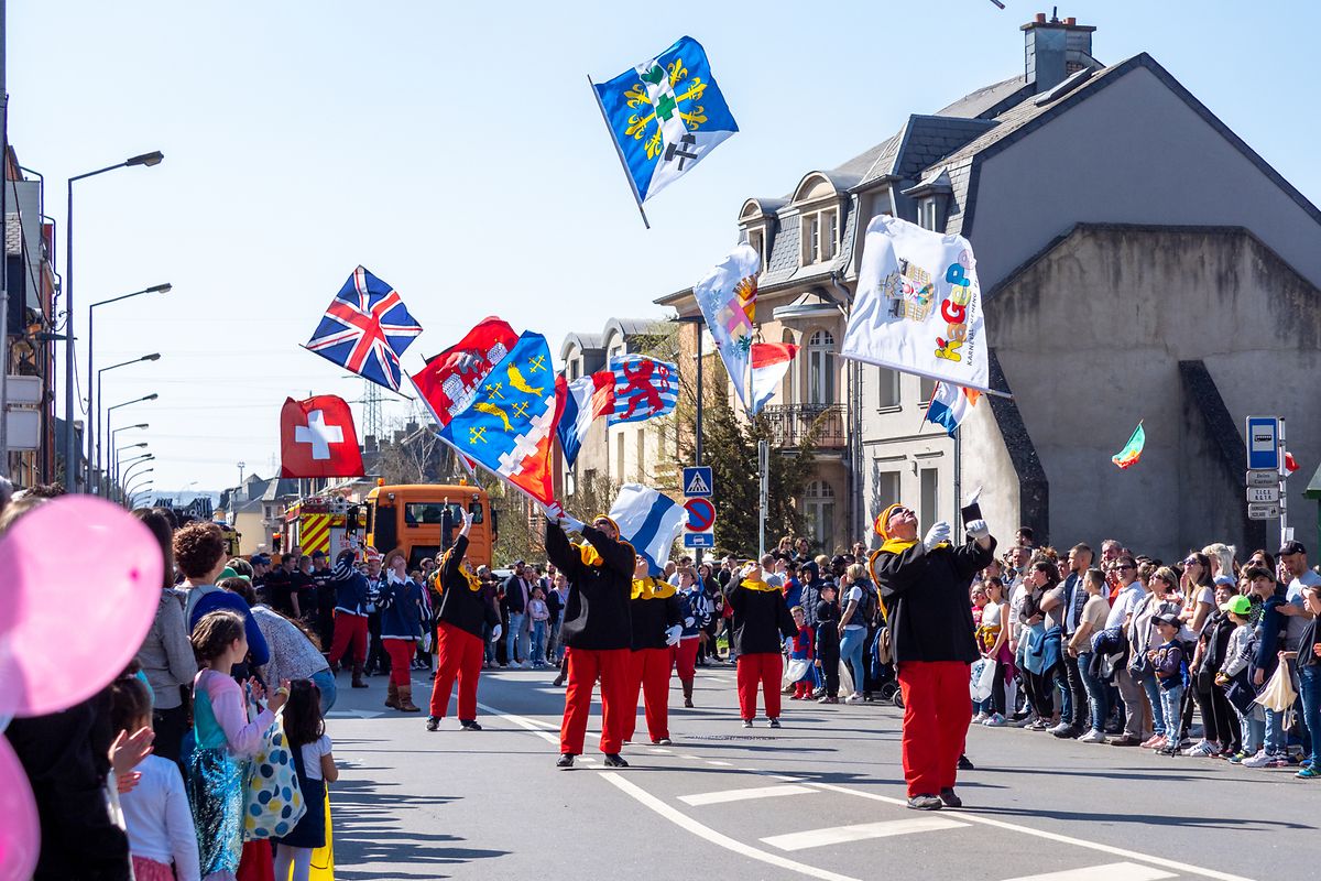 L'année dernière, la cavalcade de Pétange était placée sous le signe de l'année culturelle Esch2022.