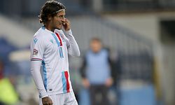 Vincent Thill (Luxemburg #11) / Fussball, UEFA Nations League 2020/21, Saison 2020-2021, 4. Spieltag, Gruppe C / 13.10.2020 /Montenegro - Luxemburg (Crna Gore vs Luxembourg) / Stadion pod Goricom, Podgorica /Foto: Ben Majerus