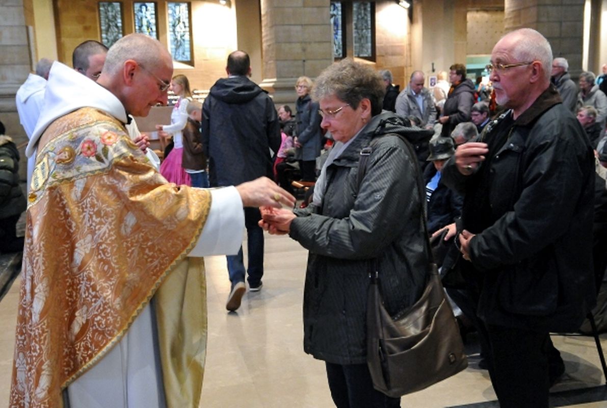 Messe für die Benediktiner der Abtei Clerf. 