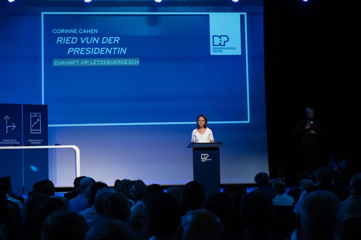 Trotz des schönen Wetters war der DP-Kongress zum Wahlprogramm am Sonntag sehr gut besucht. 