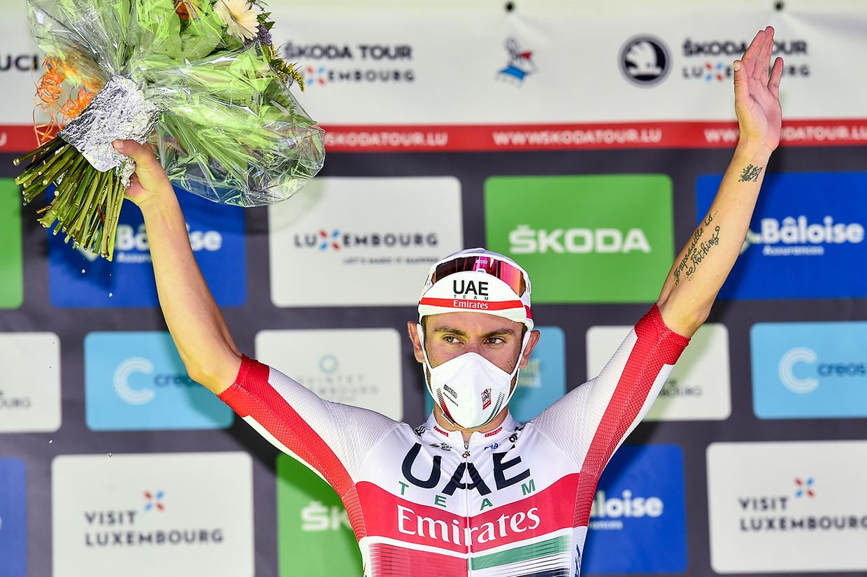 Etappensieger Diego Ulissi (I/Emirates).