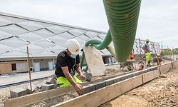 Wirtschaft, Baustellen offen nach Krise, Corona, Covis-19, Stadium, Foto: Lex Kleren/Luxemburger Wort