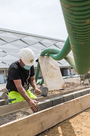 Wirtschaft, Baustellen offen nach Krise, Corona, Covis-19, Stadium, Foto: Lex Kleren/Luxemburger Wort