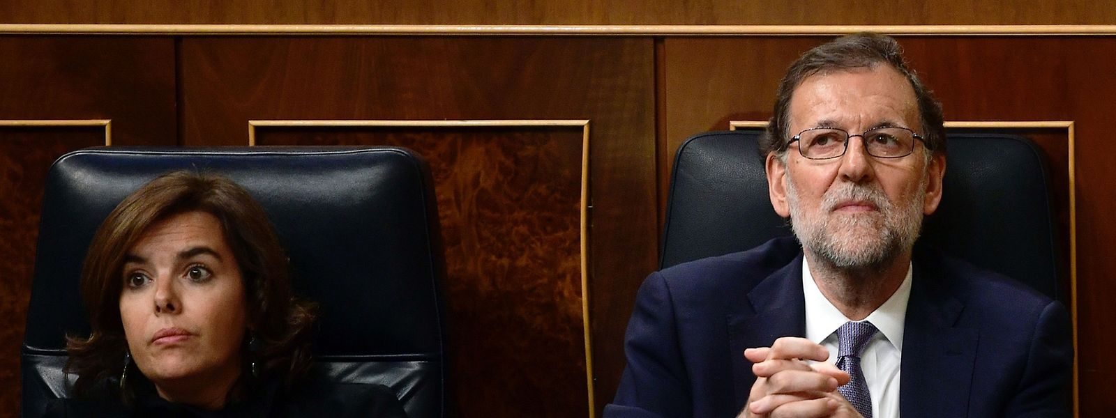 Regierungskrise: Spanien hat seit neun Monaten keine Regierung bilden können, Mariano Rajoy (r.) ist "geschäftsführender Ministerpräsident".