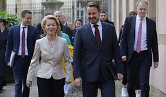 Pol, Ursula von der Leyen, Xavier Bettel,  Foto: Chris Karaba/Luxemburger Wort