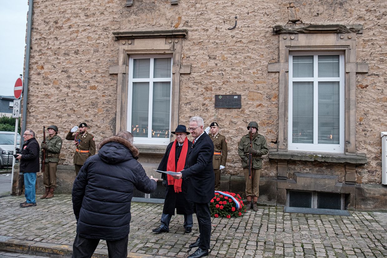 Ardennenoffensiv a Liberation vun Iechternach virum 75 Joer / Foto: Viktor Wittal