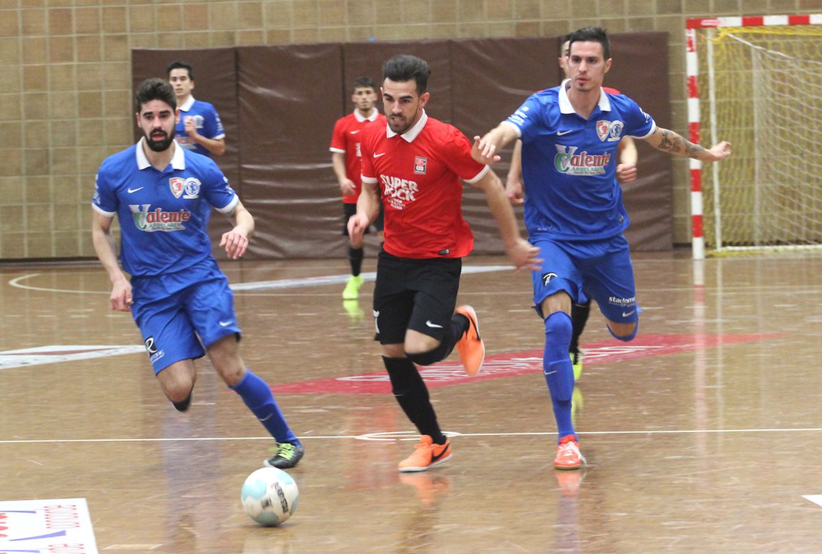 Um grande jogo de futsal