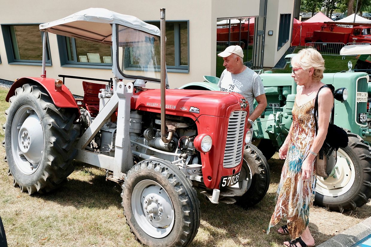 Noch immer voll funktionsfähig ist dieser Massey Ferguson Baujahr 1961.