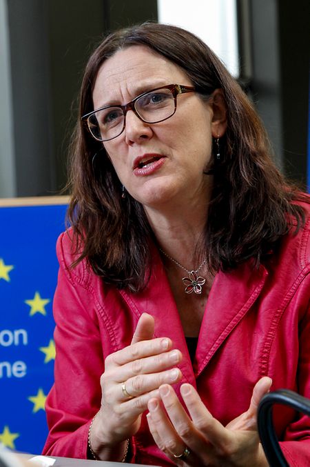 Cecilia Malmström hat ein offenes Ohr für Kritiker.