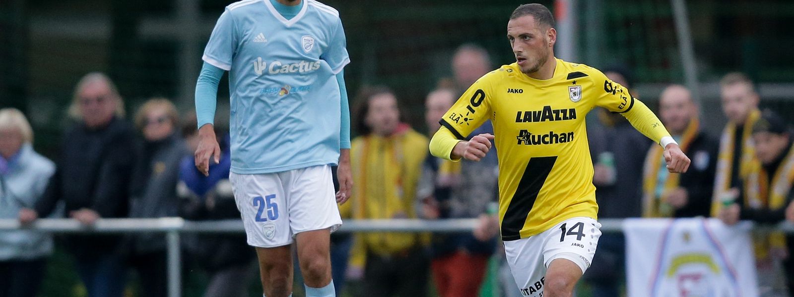 Clément Couturier sorgt normalerweise im Düdelinger Mittelfeld für die nötigen Impulse.