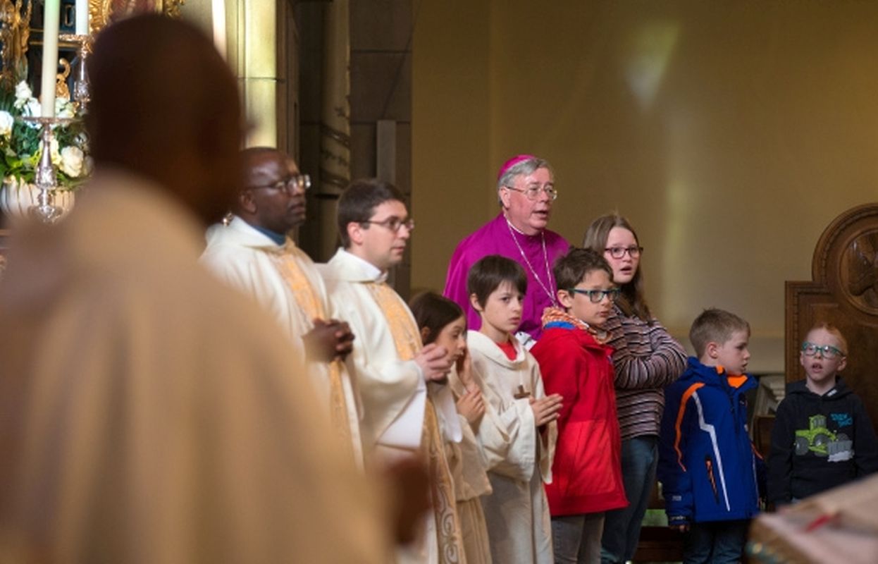  Messe für das Dekanat Mersch mit den Pfarrverbänden.