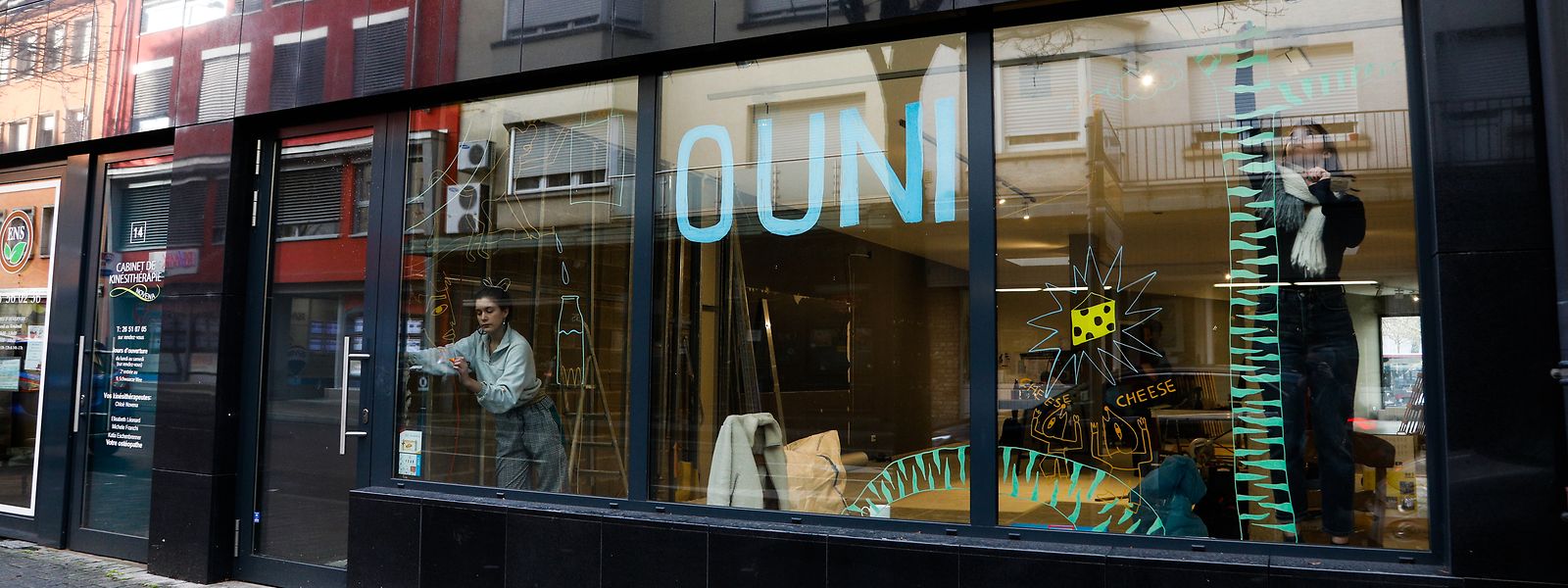 L'épicerie Ouni, rue de la Libération à Dudelange, ouvrira ses portes au printemps.