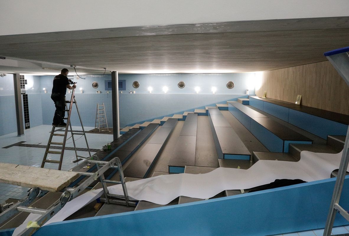 Ein Rundgang durch die neue Lunex-Universität, am Tag vor der offiziellen Eröffnung.