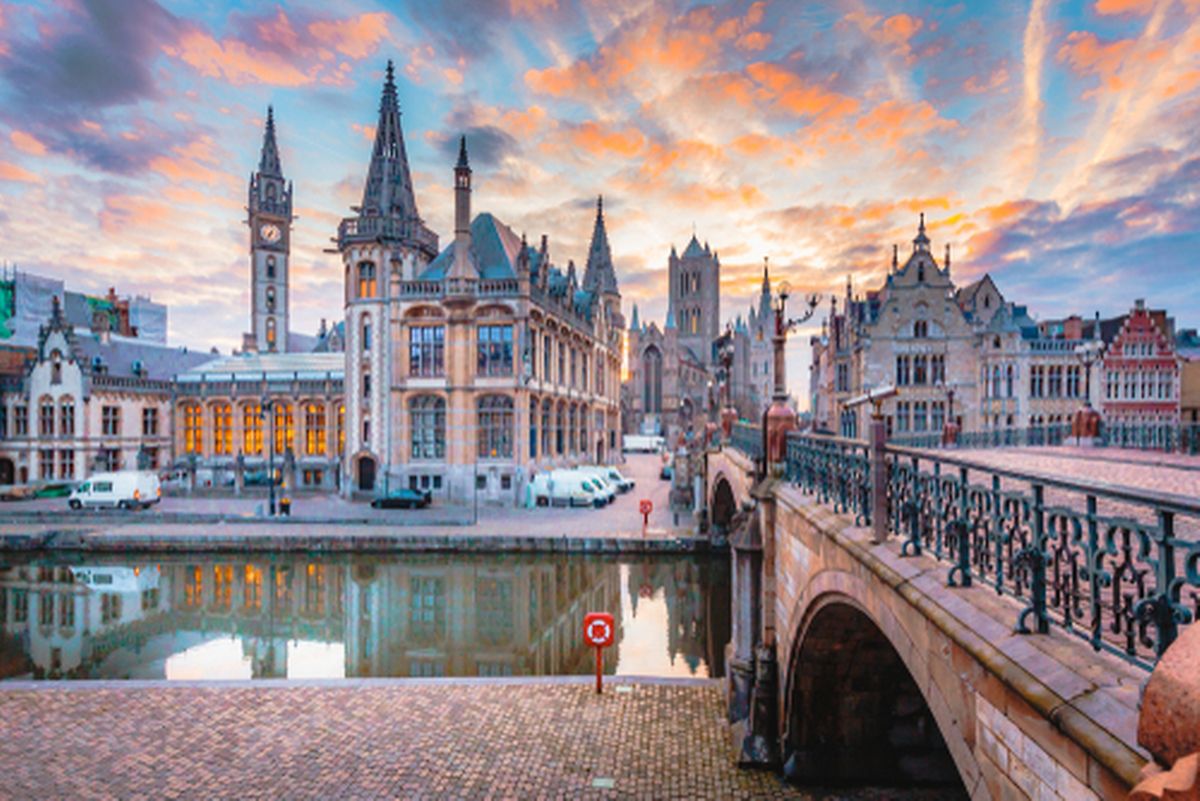 Picturesque Ghent will be far less crowded than Bruges and just as charming. Photo: Shutterstock