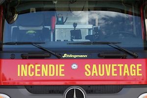 Les pompiers de Berdorf étaient sur place