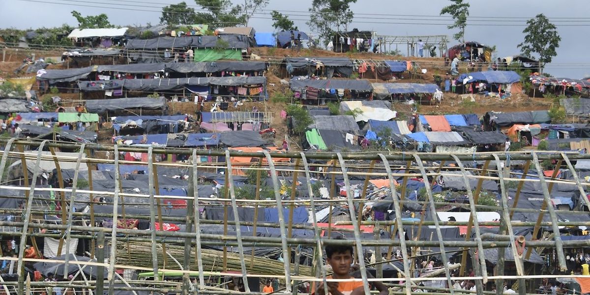 Derzeit sind  410.000 Rohingya nach Bangladesch geflüchtet.