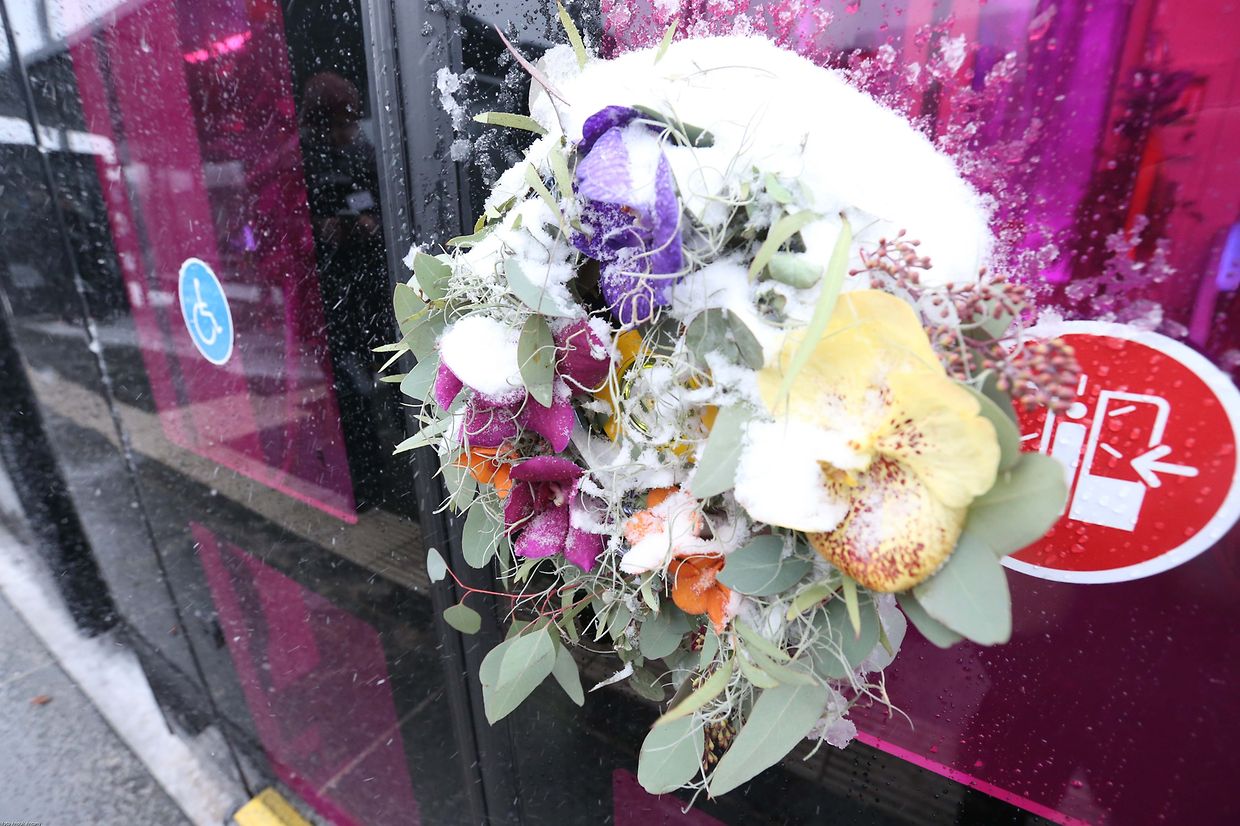 10.12.2017 Luxembourg, Kirchberg, Einweihung Tram, Tramsschienen, Mobilitéit photo Anouk Antony