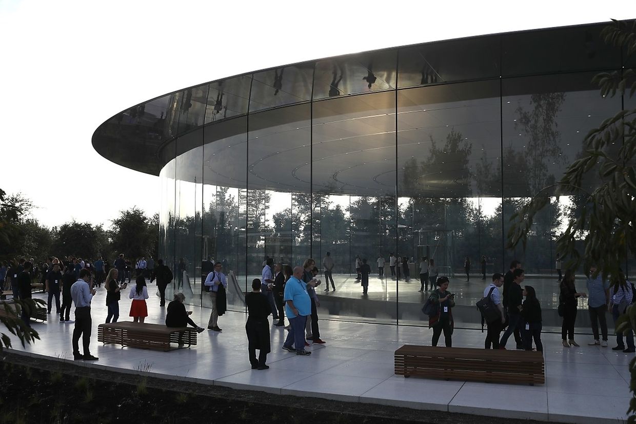 Apples Produktvorstellung fand erstmals im neuen Firmenhauptquartier "Apple Park" statt.