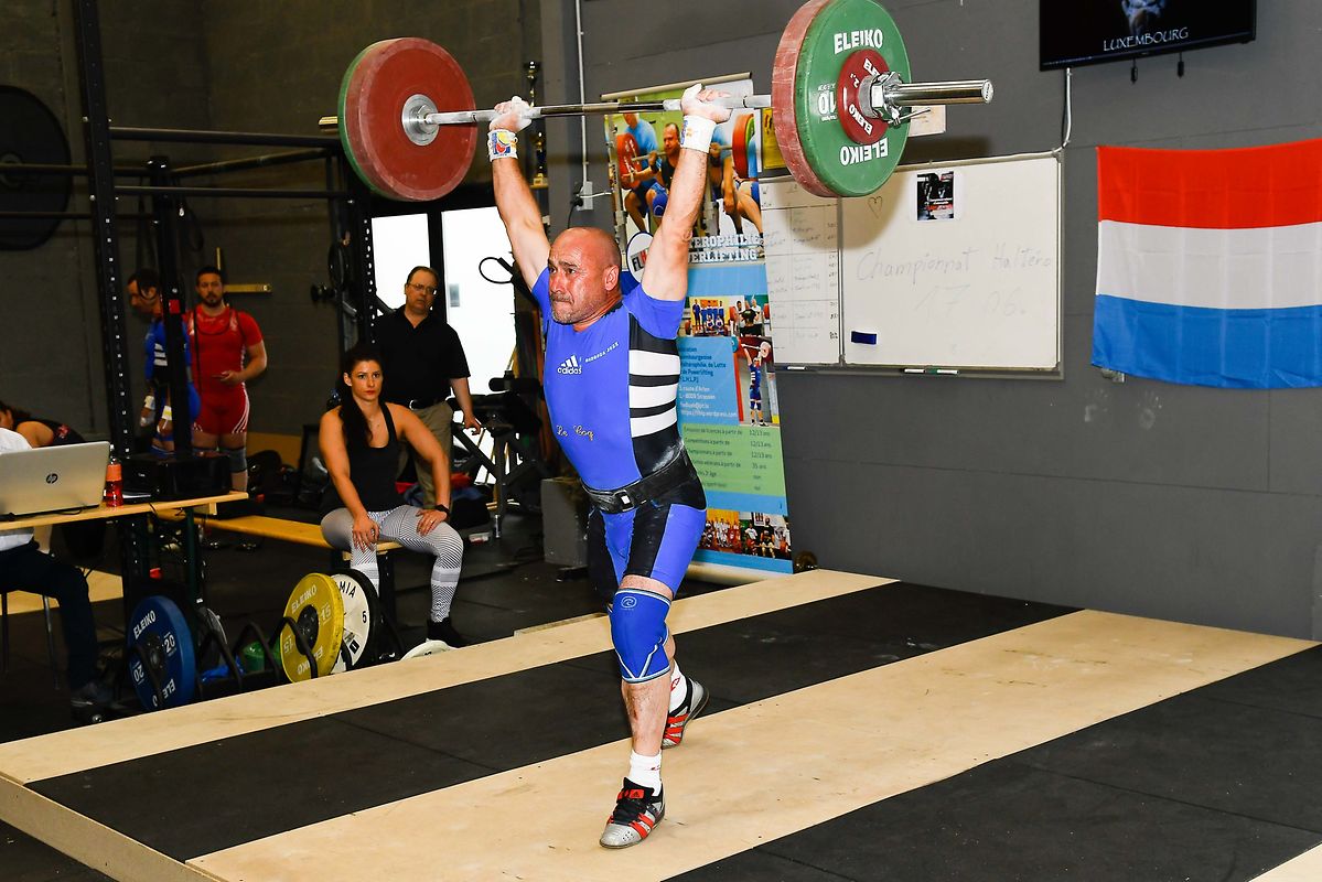 José Barbosa, deuxième en -85 kg.