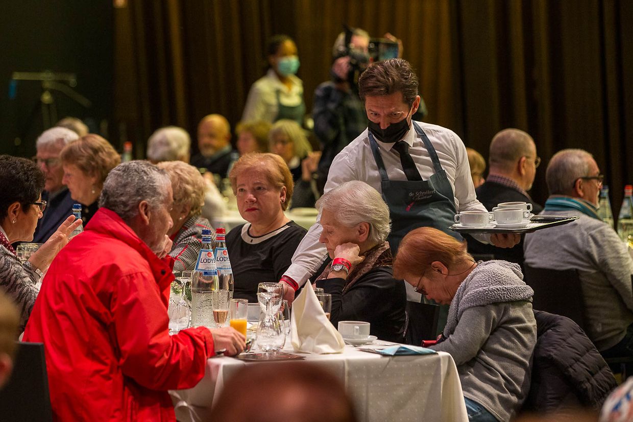 11/12/2021 , Senioren Feier , Kinegsbond ,Photo: © Laurent Blum,
 , Senioren Feier ,  , Kinegsbond ,Mamer ,  , © Laurent Blum