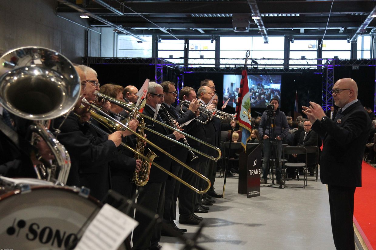 10.12.2017 Luxembourg, Kirchberg, Einweihung Tram, Tramsschienen, Mobilitéit , CFL, photo Anouk Antony