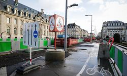 Bereits im Oktober haben die Vorbereitungsarbeiten für die Tram von der Stäreplaz in Richtung Stadtzentrum und im Bahnhofsviertel begonnen.