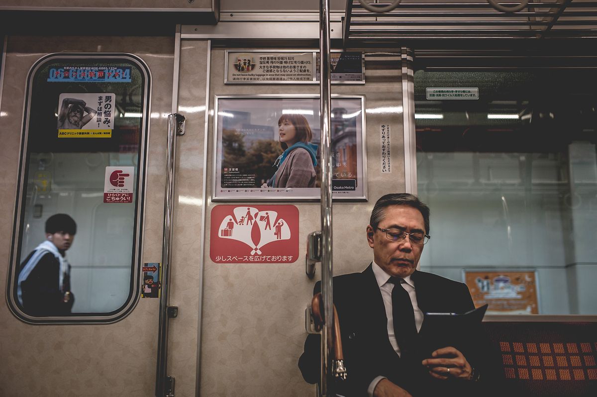 Abtauchen in den Alltag: Jan Schwanz fotografierte 2019 in Japans Metropolen.