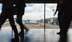 Pre-visit of Terminal B (Findel Airport), Foto Lex Kleren